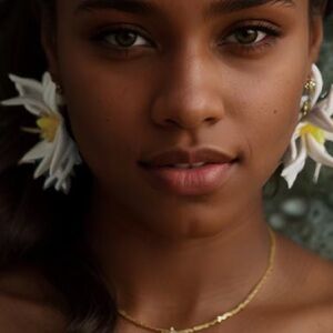 NEW❗️ZARA Beaded Floral Earrings White Yellow Flower
